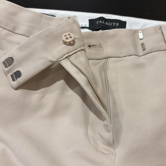 Talbots Newport Chino Tan Pant Size 6 - Picture 7 of 9